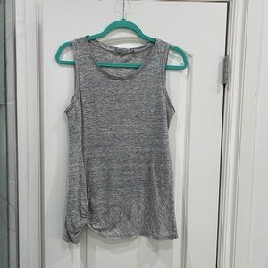 Linen tshirt tank